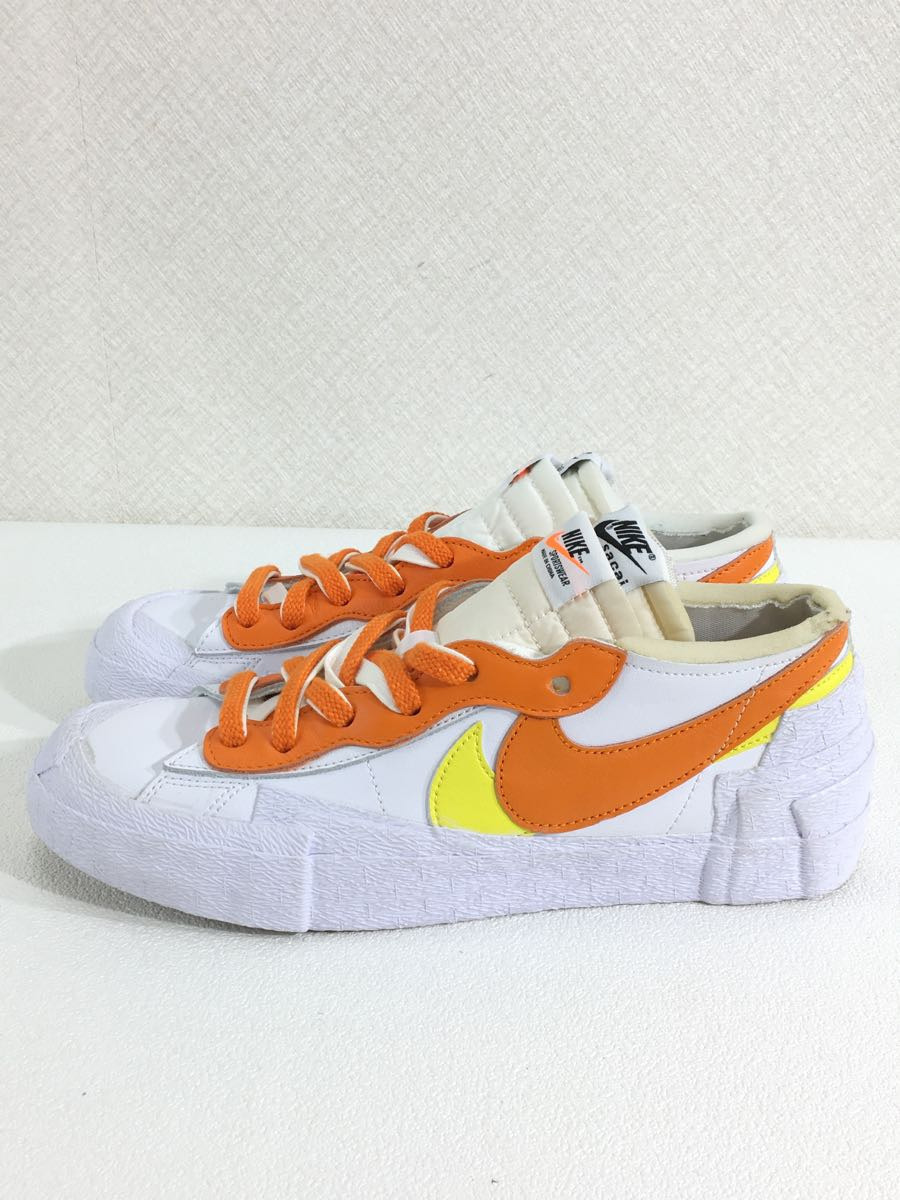 NIKE◆BLAZER LOW/SACAI_ブレーザー ロー サカイ/26cm/WHT/レザー/DD1877-100