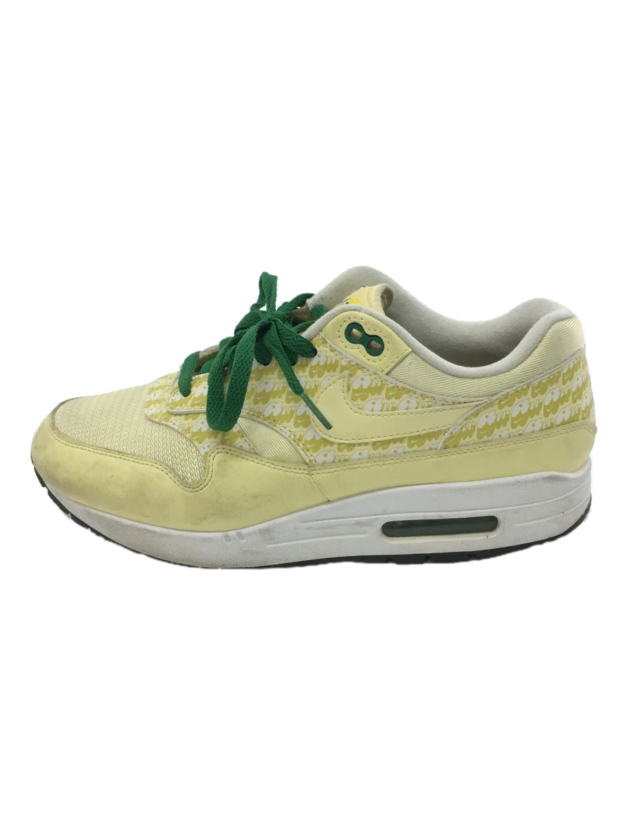 NIKE◇AIR MAX 1 PRM_エア マックス 1 プレミアム/26.5cm/イエロー