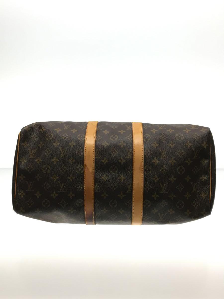 LOUIS VUITTON◆キーポル45_モノグラム_BRW/PVC/BRW/総柄_画像4