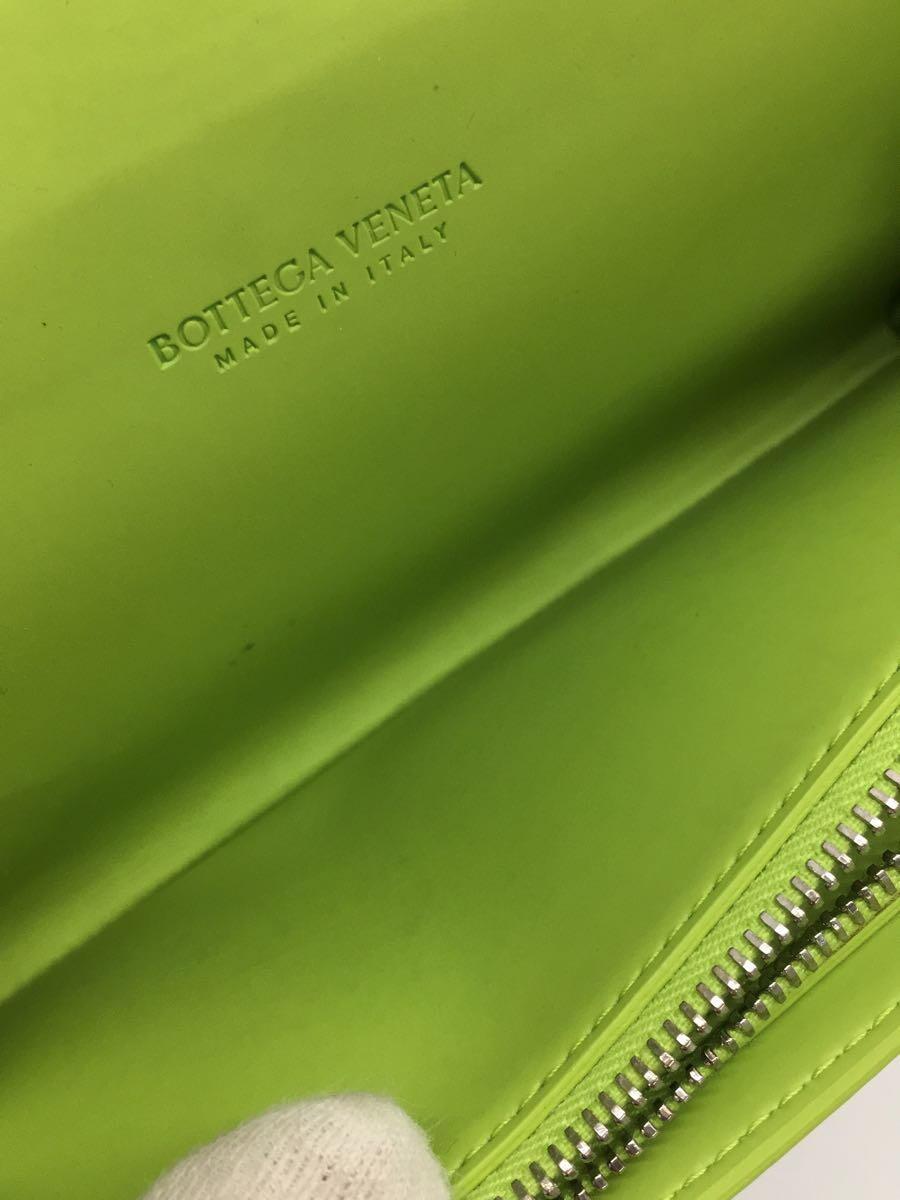 BOTTEGA VENETA◆デボスイントレチャート/ガミーラバーロングウォレット/長財布/GRN/メンズ_画像6