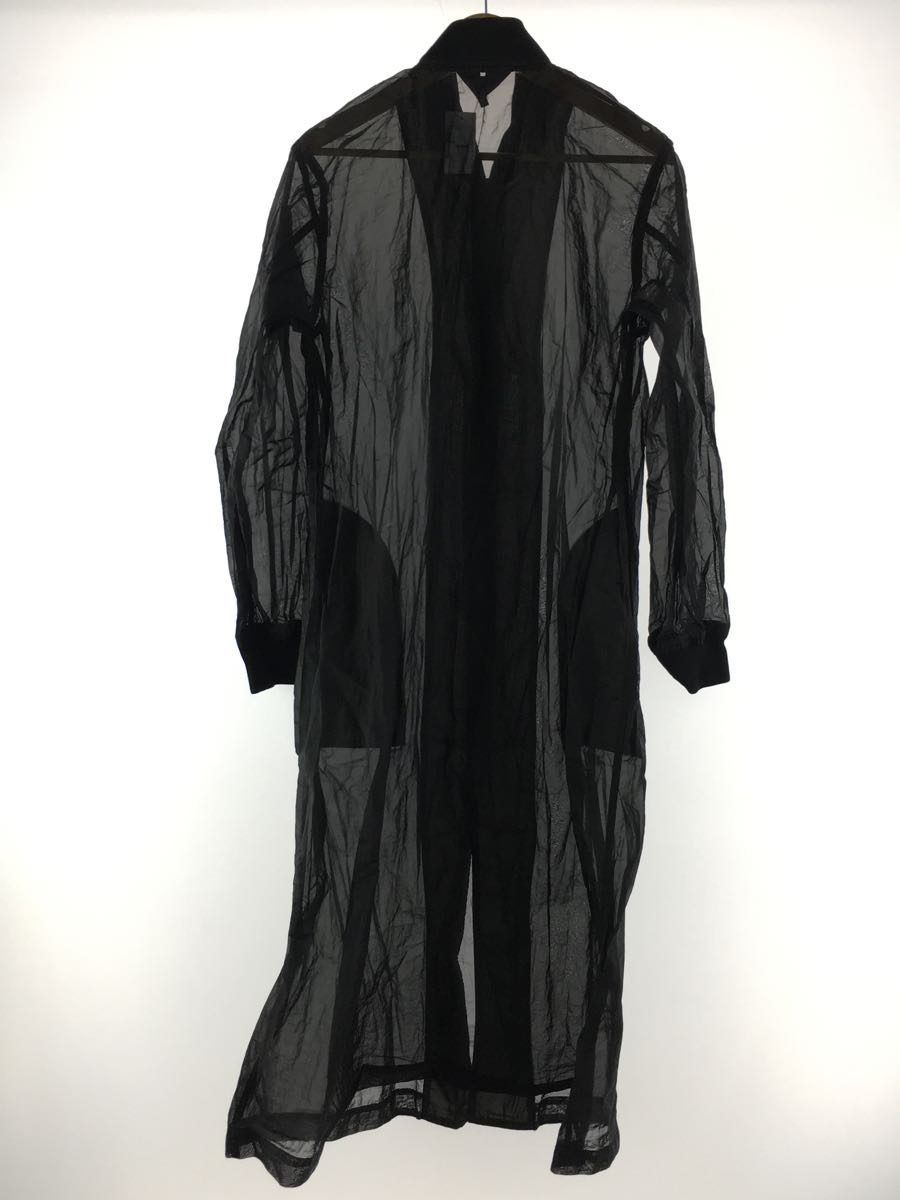 返品送料無料】 BLACK GARCONS◇ロングコート/L/ポリエステル/ブラック