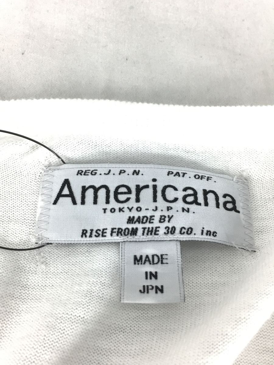 Americana◆Tシャツ/-/コットン/WHT_画像3