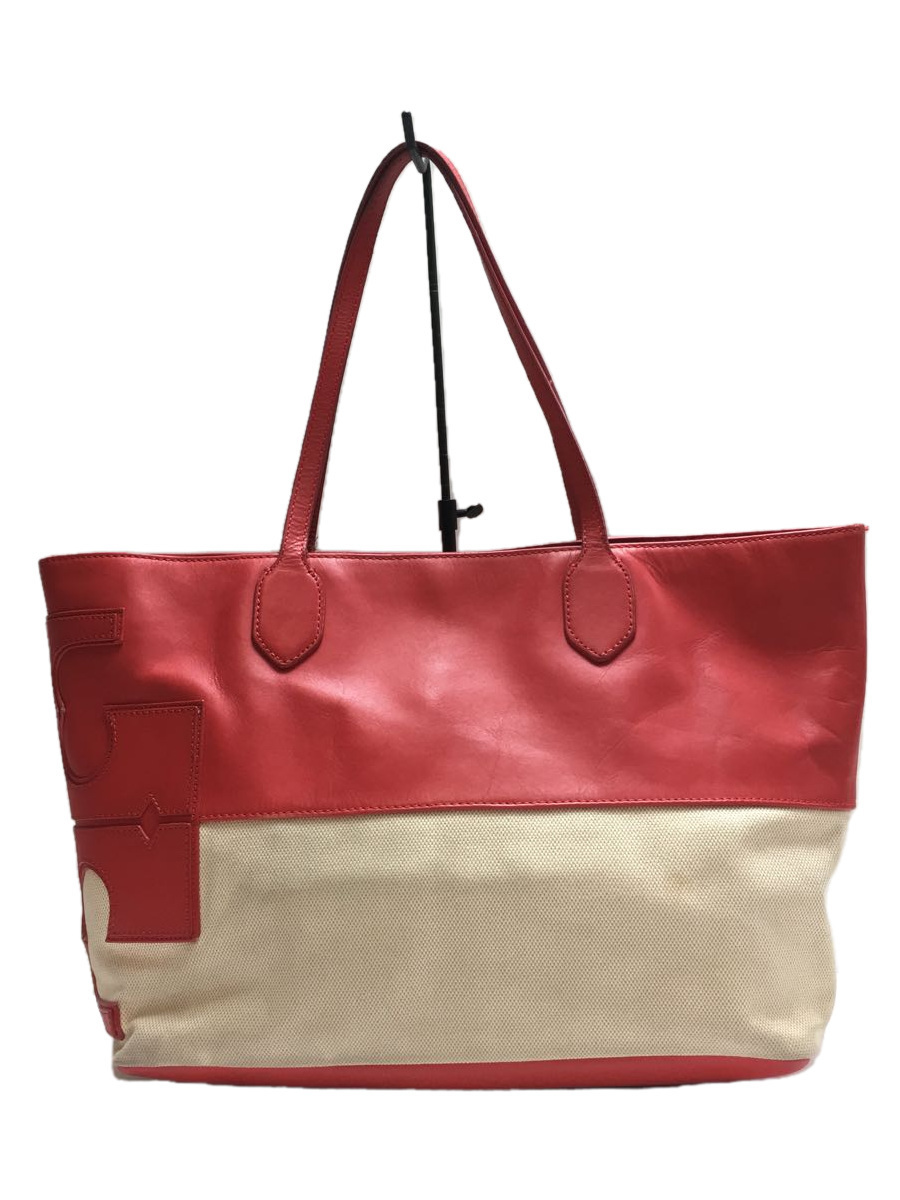 メーカー包装済】 TORY BURCH◇トートバッグ/レザー/RED その他