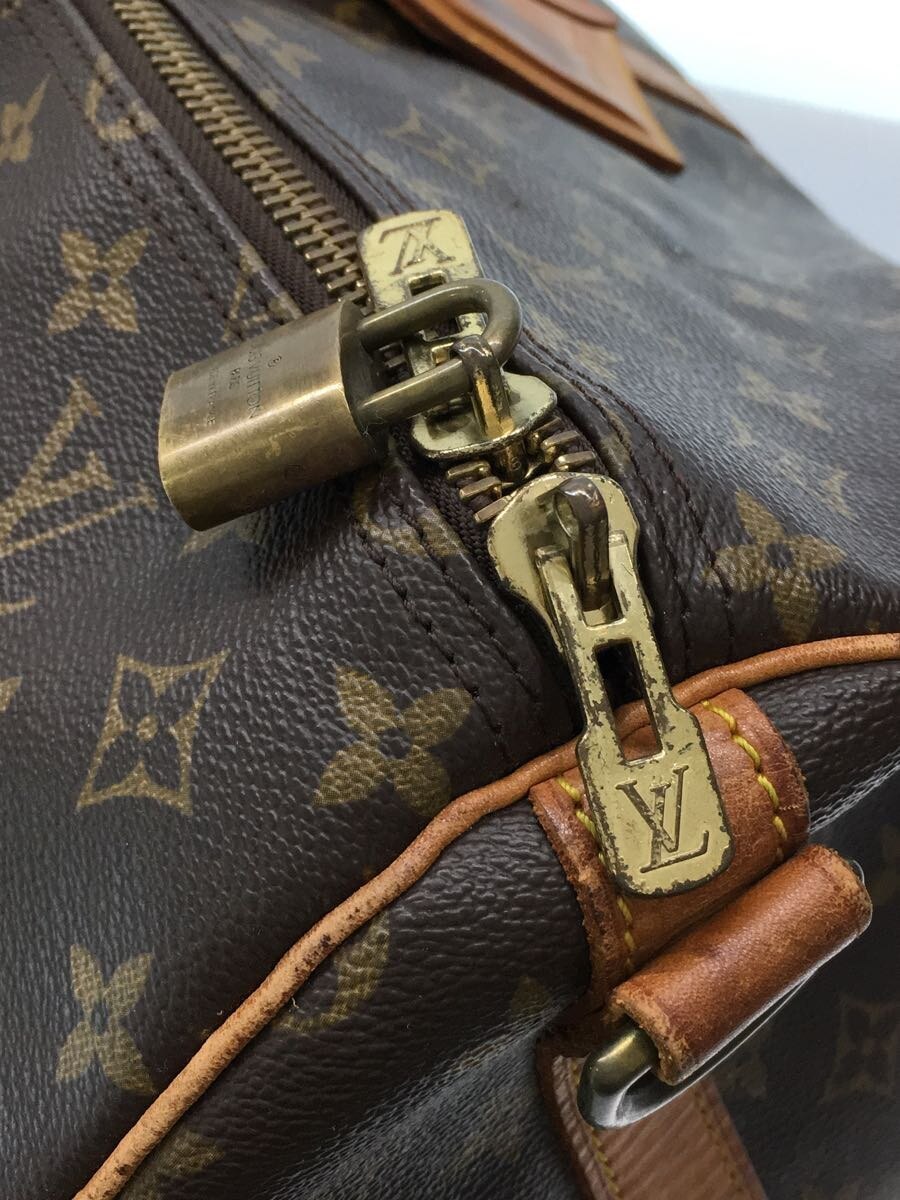 LOUIS VUITTON◆キーポル・バンドリエール60_モノグラム_BRW/PVC/BRW/総柄_画像7