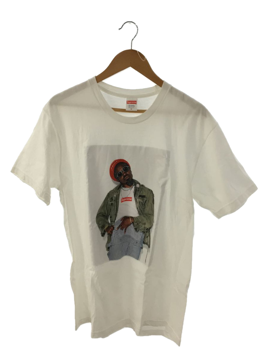 Supreme◆22FW/Andre 3000 Tee/Tシャツ/M/コットン/WHT