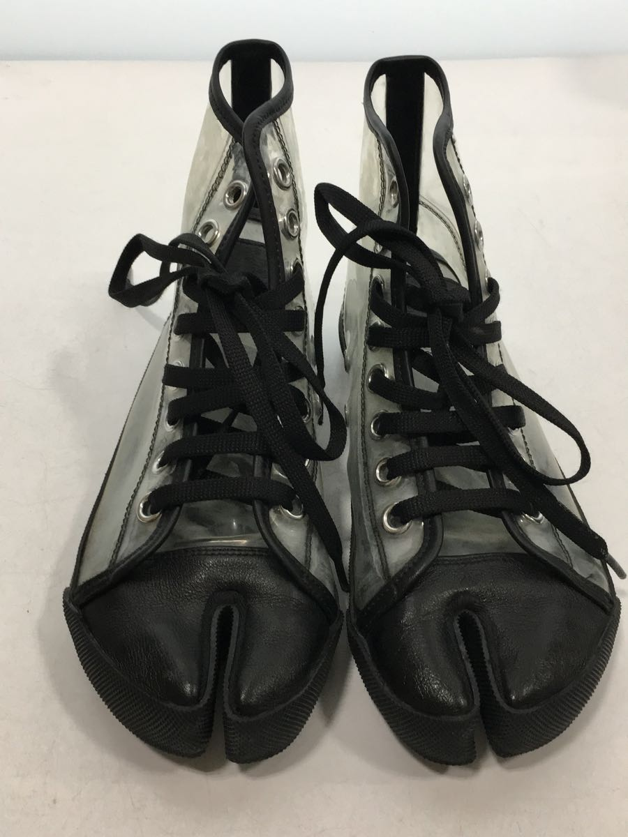 Martin Margiela◆ハイカットスニーカー/23cm/CLR/PVC/クリア/靴/状態考慮/箱付き_画像6