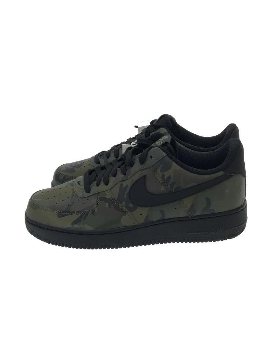 芸能人愛用 NIKE◇AIR FORCE LV8/エアフォース/カーキ/718152-203/27.5