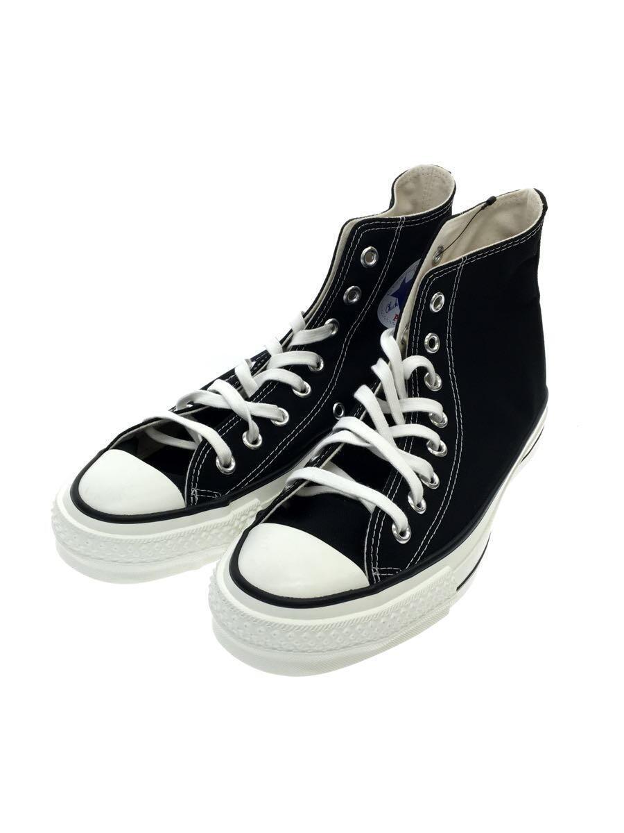 CONVERSE◆CANVAS ALL STAR J HI/ハイカットスニーカー/US6.5/ブラック/キャンバス_画像2