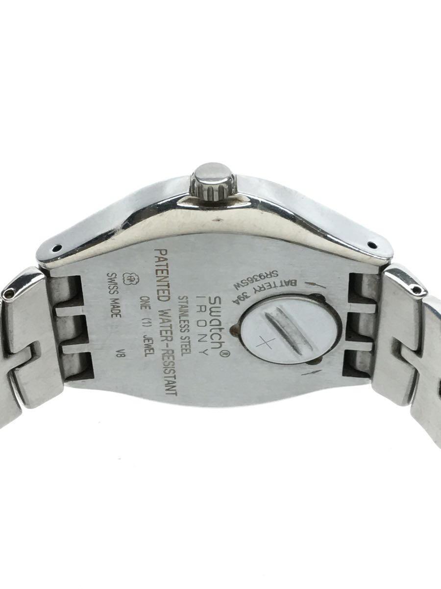SWATCH◆ кварцевый  наручные часы / аналоговый / нержавеющая сталь /SLV/SR936SW