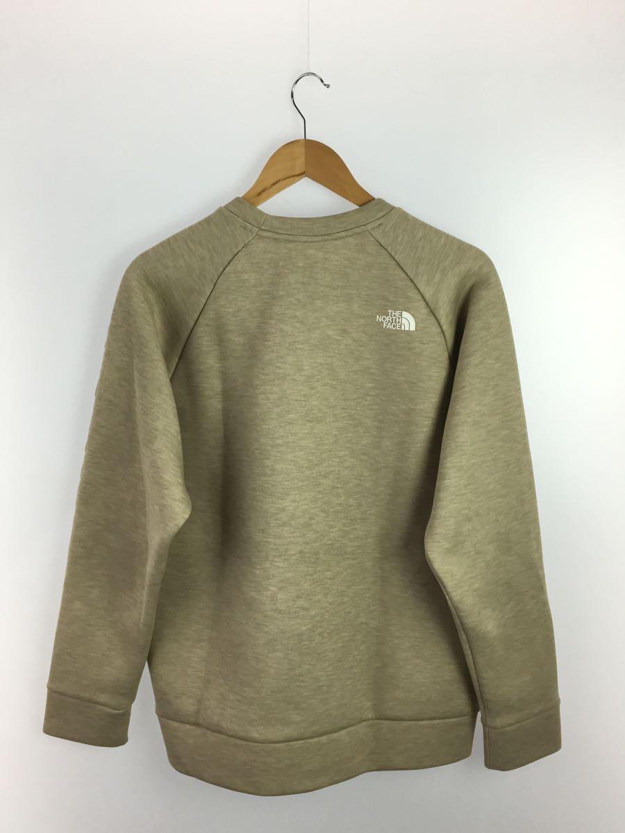 THE NORTH FACE◆TECH AIR SWEAT CREW_テックエアースウェットクルー/L/ポリエステル/BEG_画像2