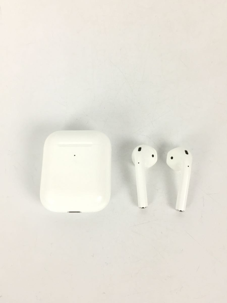 Apple◆AirPods/イヤホン/第2世代/Wireless Charg/MRXJ2J/A