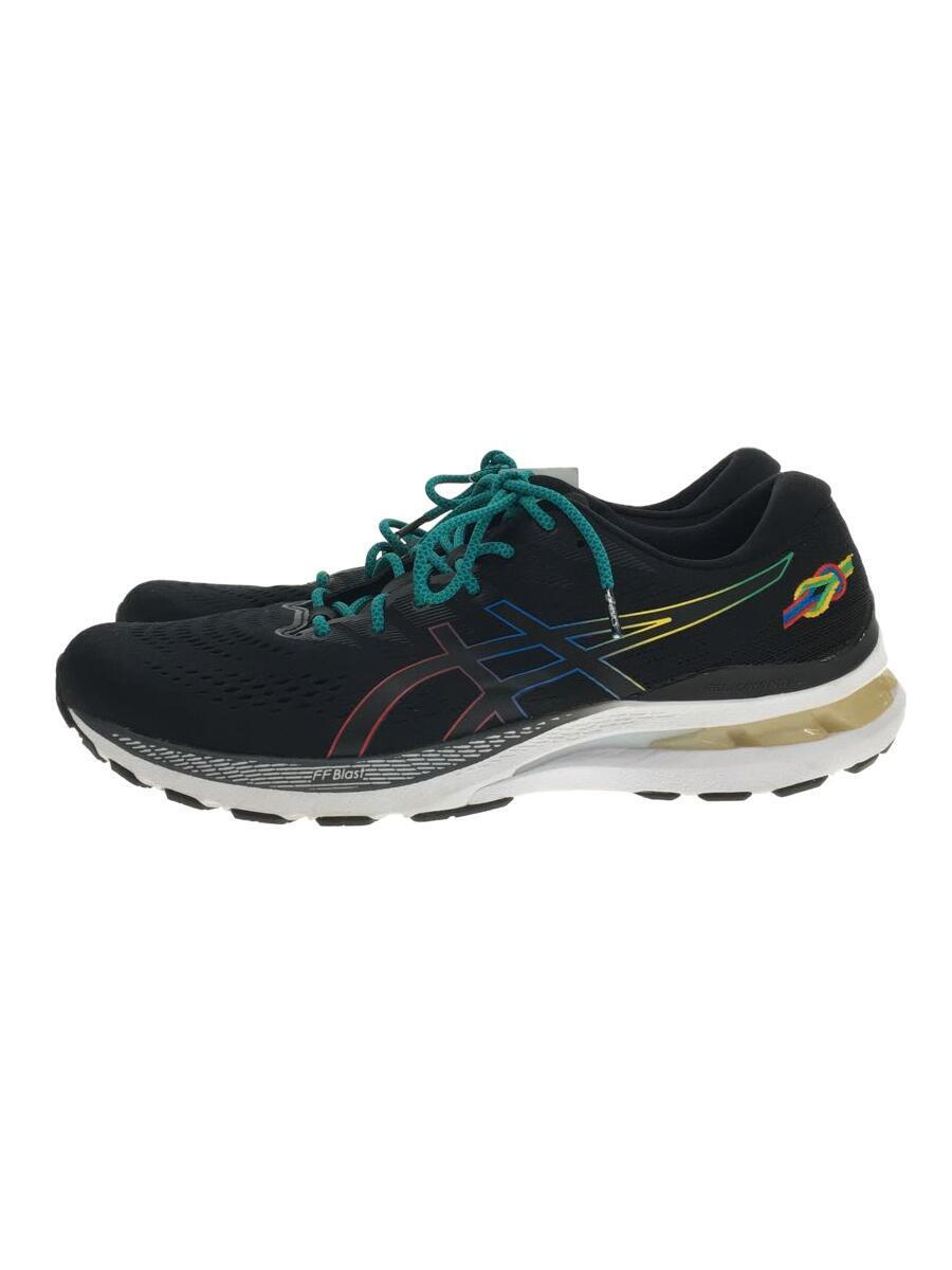 ASICS◆GEL-KAYANO 28/ローカットスニーカー/30cm/BLK/1011B422