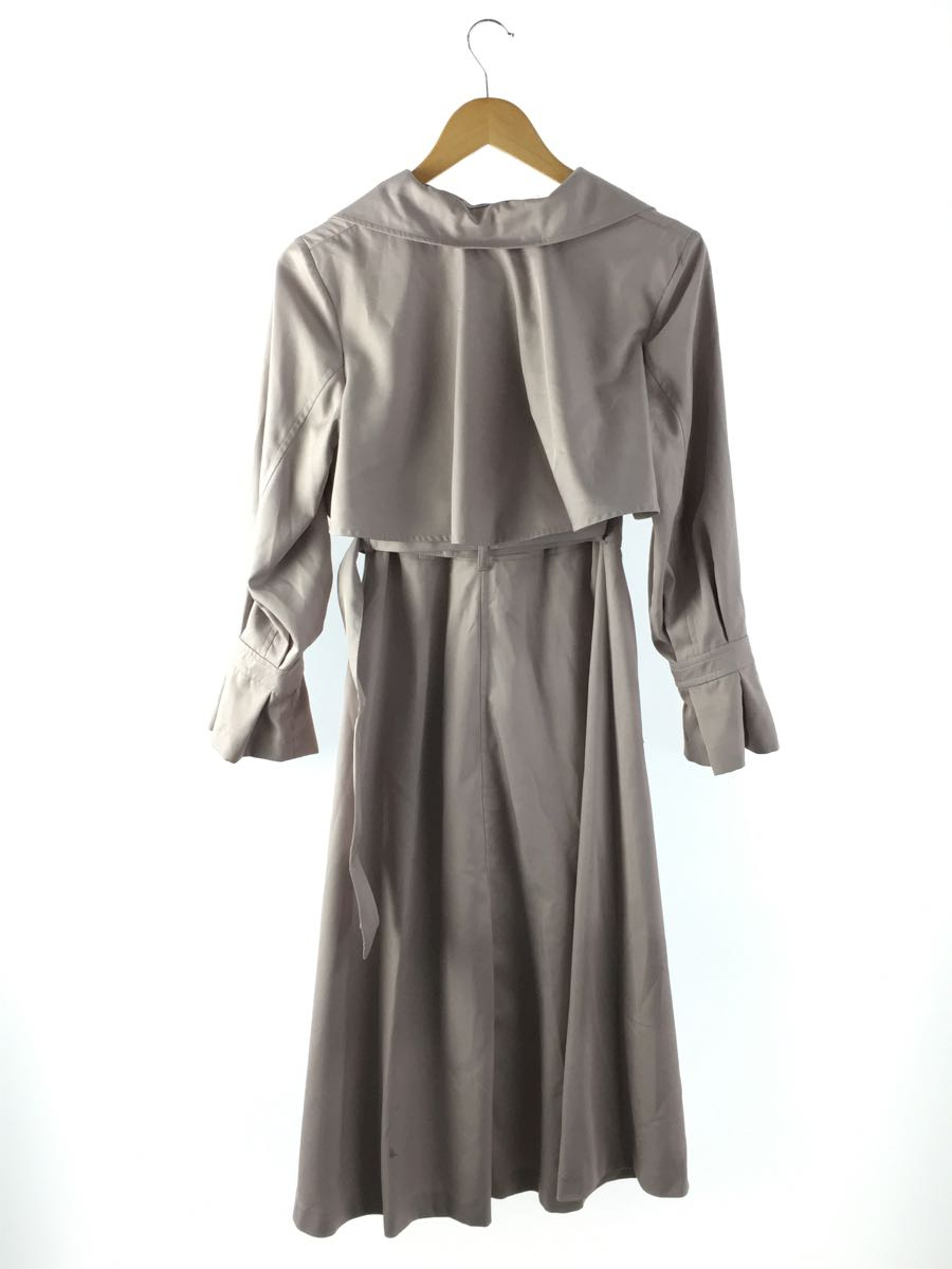 JILL by JILLSTUART* Jill bai Jill Stuart / trench coat /S/ polyester /PNK/125-2151002/ some stains have 