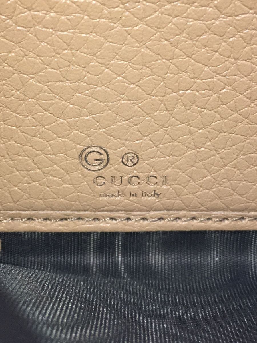 GUCCI◆長財布/-/BEG/レディース/598187・1147_画像3