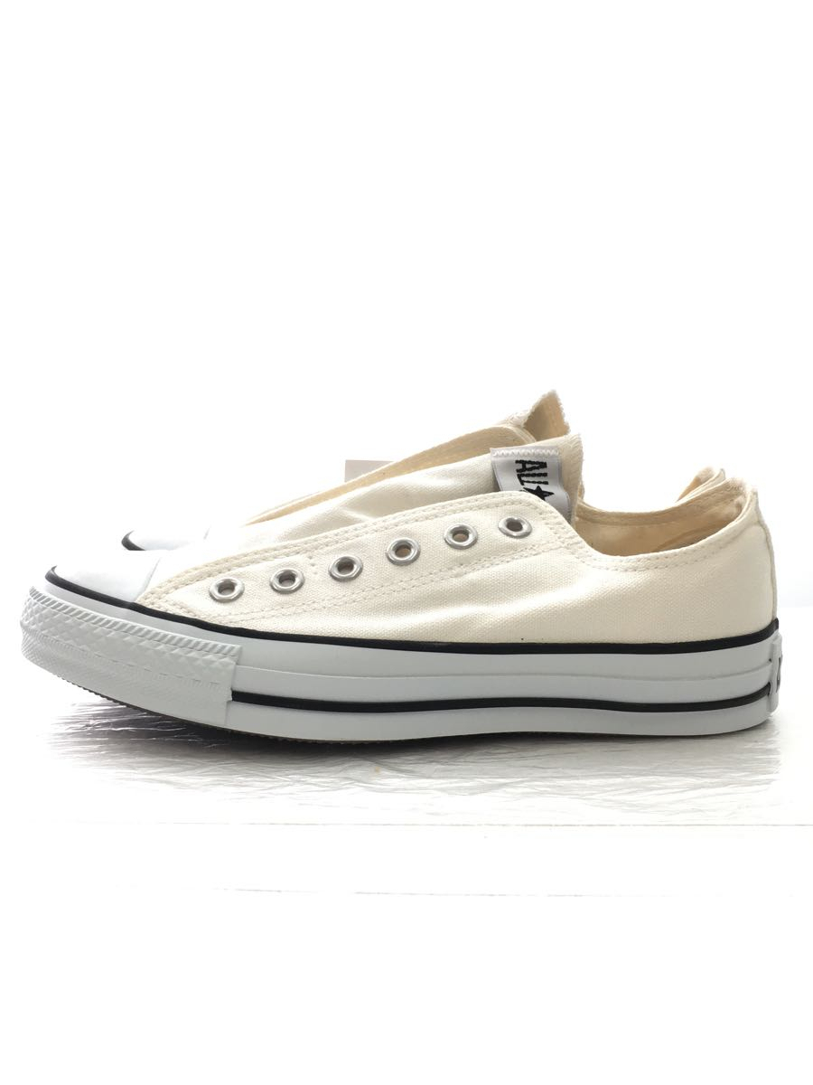 CONVERSE◆ローカットスニーカー/24cm/CRM/コットン/1C239/CONVERSE/コンバース_画像1