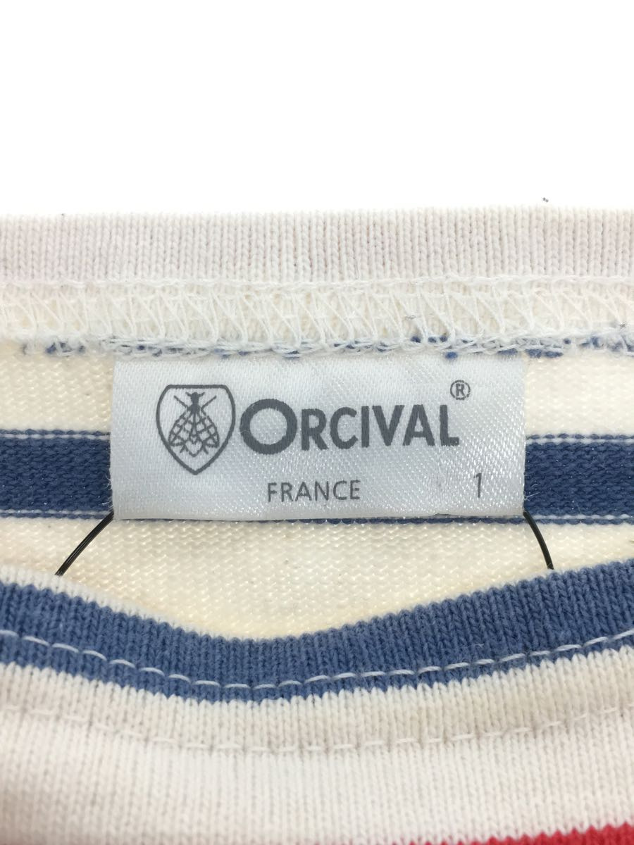 ORCIVAL◆長袖カットソー/1/コットン/WHT/11A-NW-001_画像3