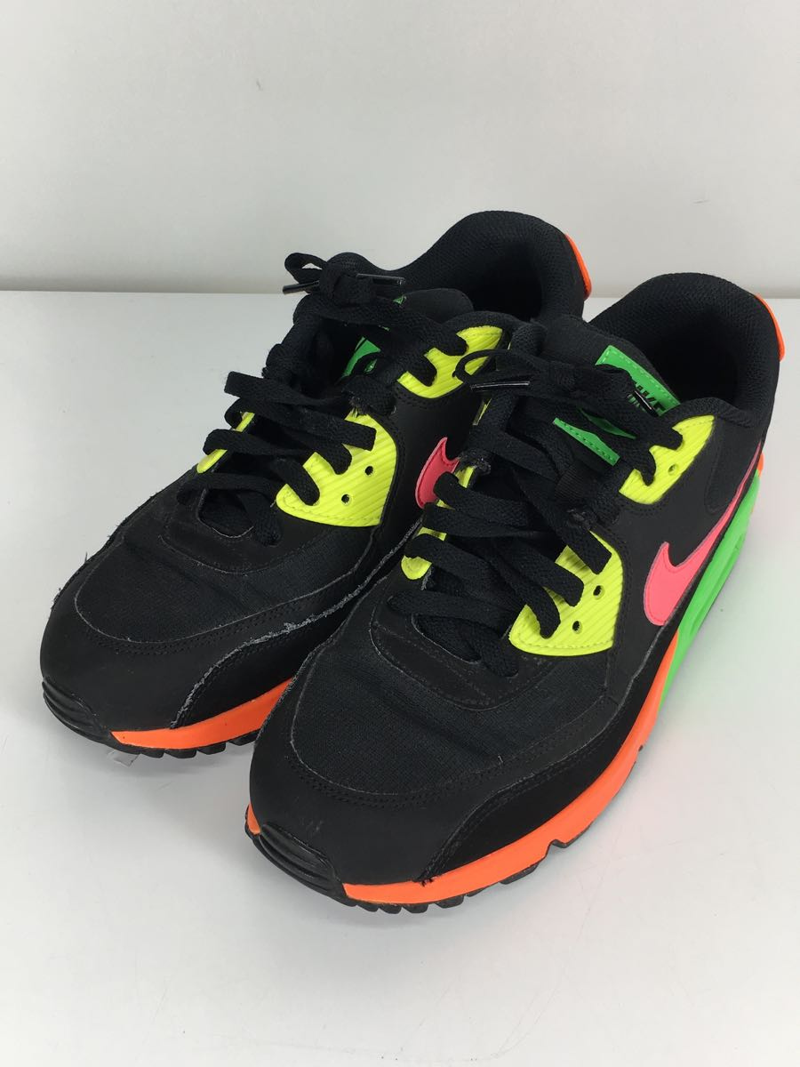 NIKE◆AIR MAX 90 NEON/エアマックスネオン/ブラック/CI2290-064/27.5cm/BLK_画像2