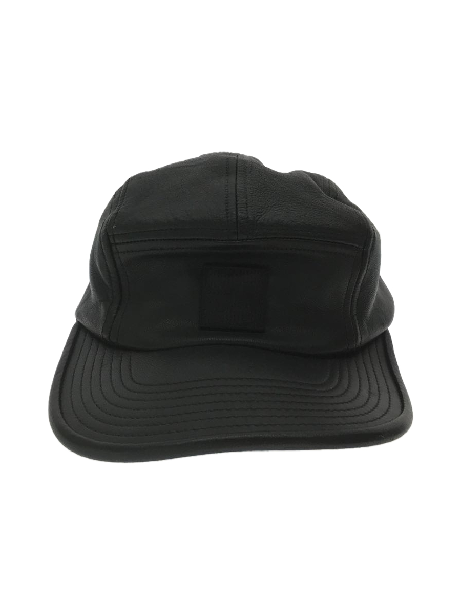 THE NORTH FACE◆Leather Field Cap/羊革/BLK/無地/メンズ/NN8857N