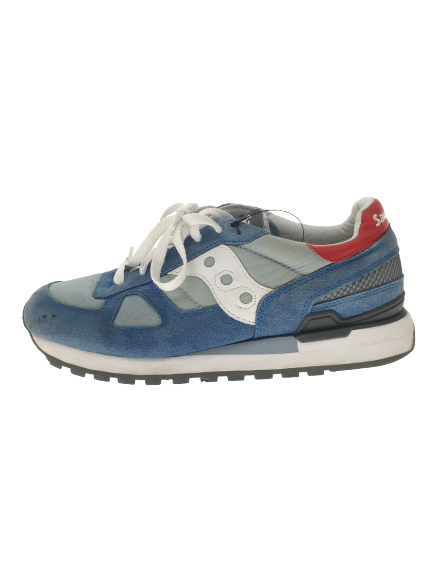 SAUCONY◆ローカットスニーカー/US7.5/ブルーの画像1