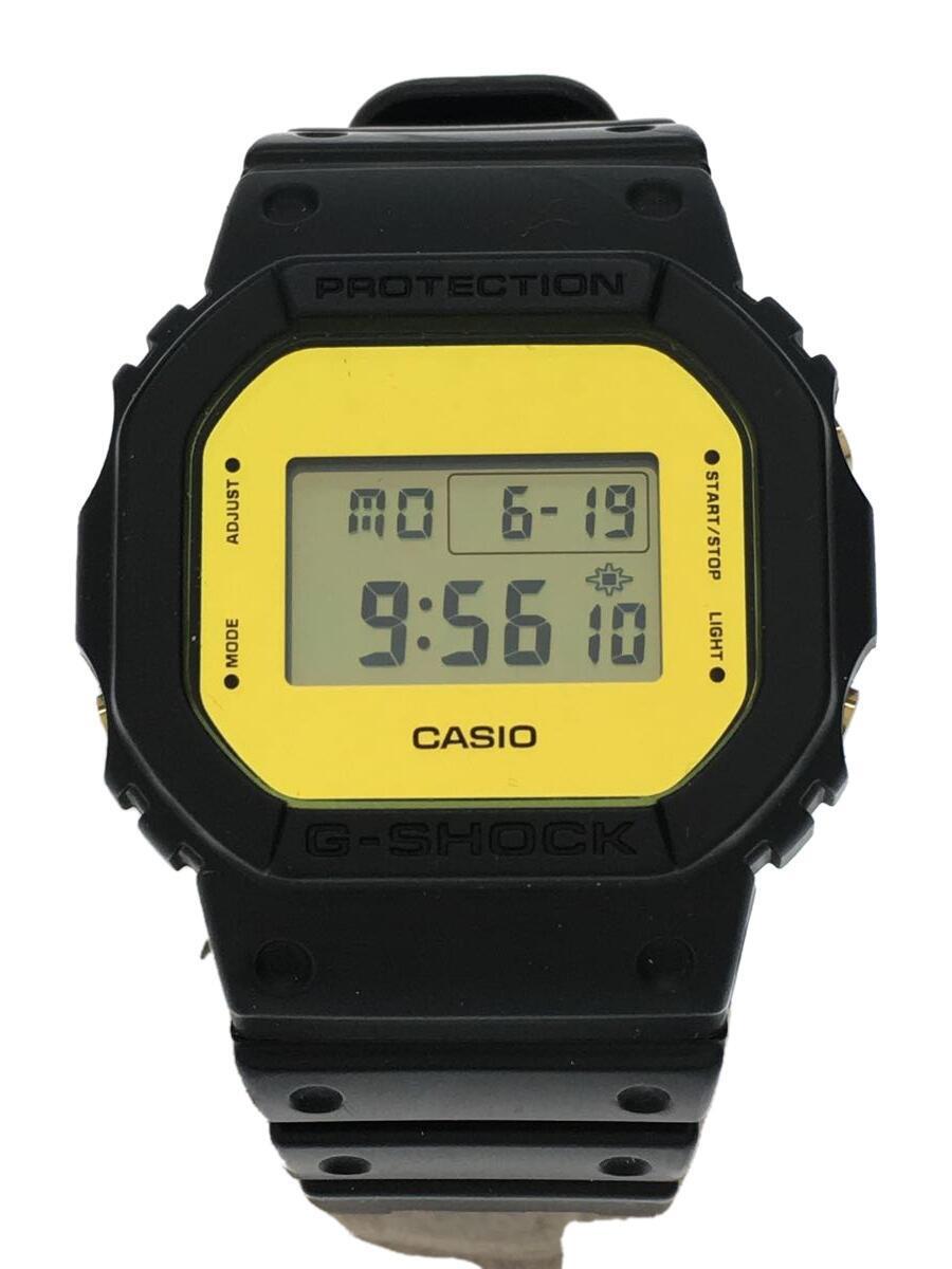 CASIO◆クォーツ腕時計・G-SHOCK/デジタル/ラバー/ブラック/ブラック/DW-5600BBMB-1JF