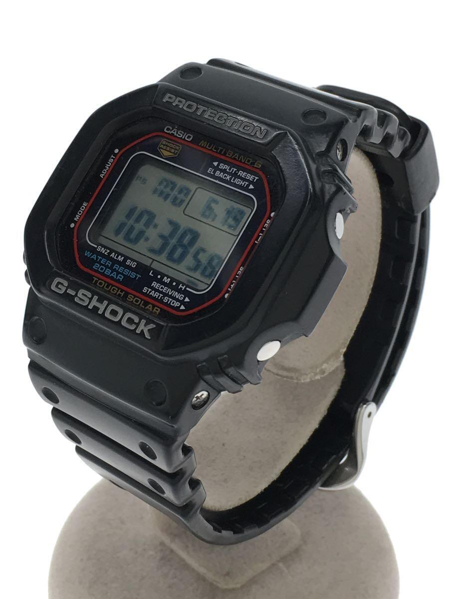 CASIO◆ソーラー腕時計・G-SHOCK/デジタル/ブラック/ブラック/GW-M5610-1JF/_画像2