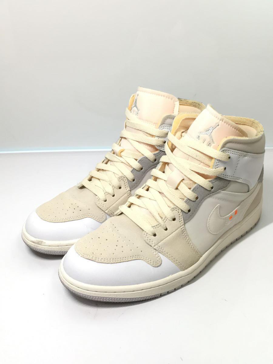 NIKE◆Air Jordan 1 MID Inside Out/ハイカットスニーカー/27cm/CRM/DM9652-100_画像2