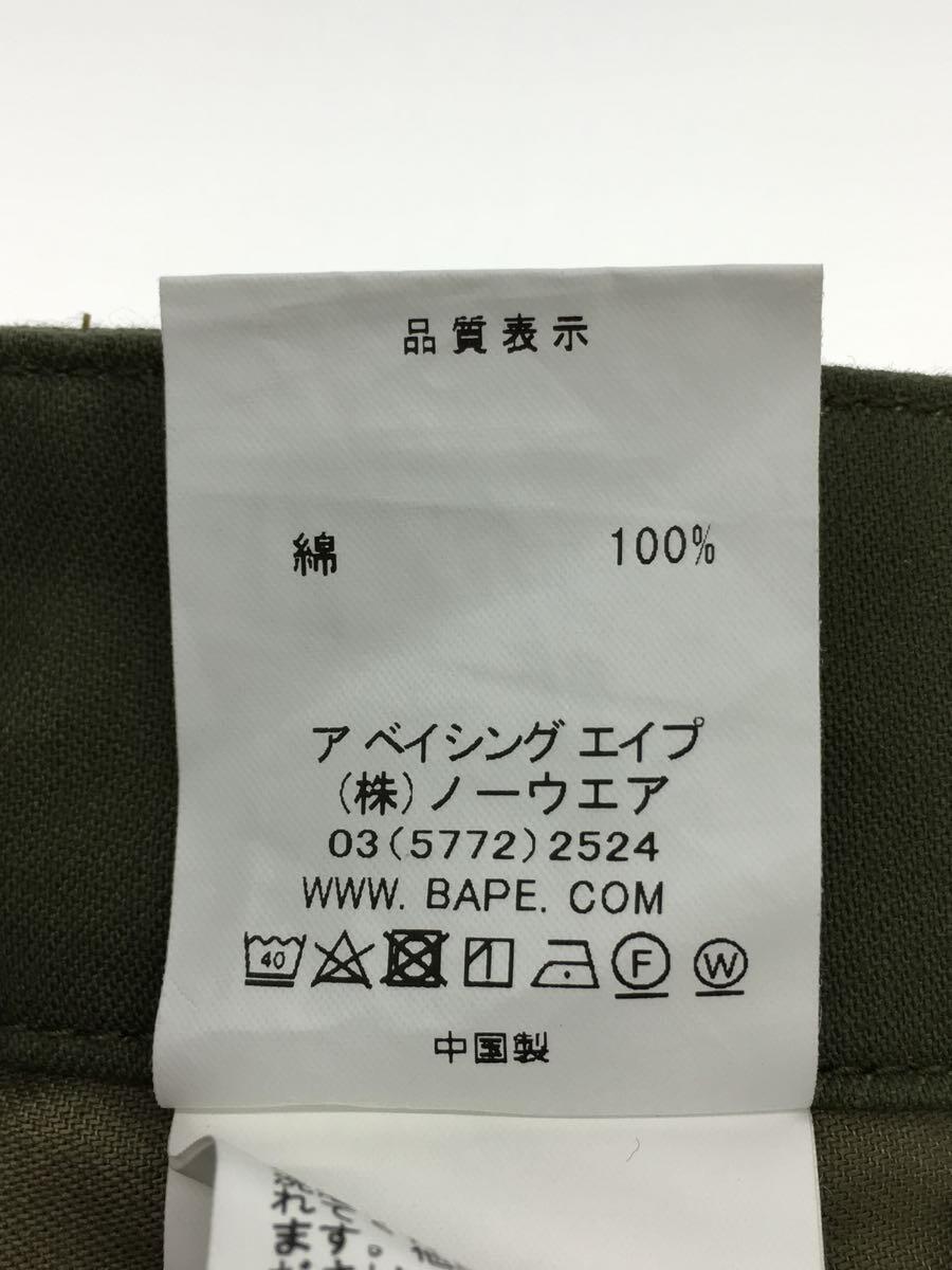 A BATHING APE◆ショートパンツ/L/コットン/KHK/カモフラ/001SPH301013X_画像6