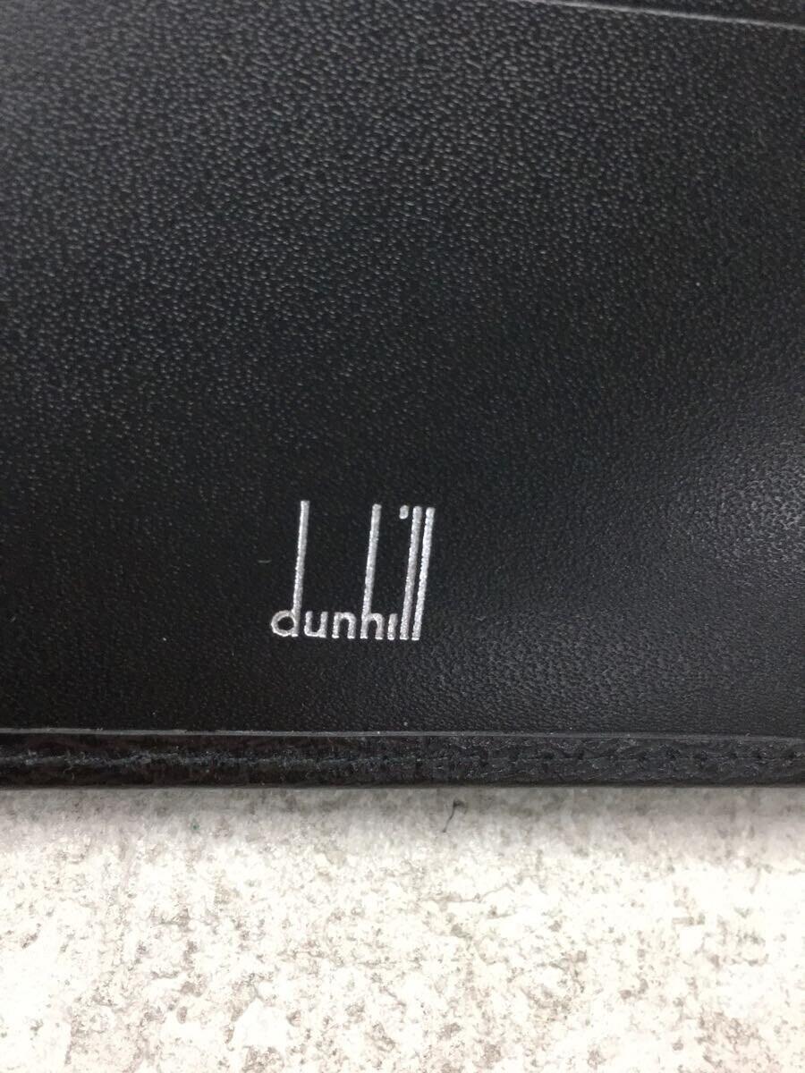 dunhill◆2つ折り財布/レザー/BLK/無地/メンズ/WG3000A_画像3