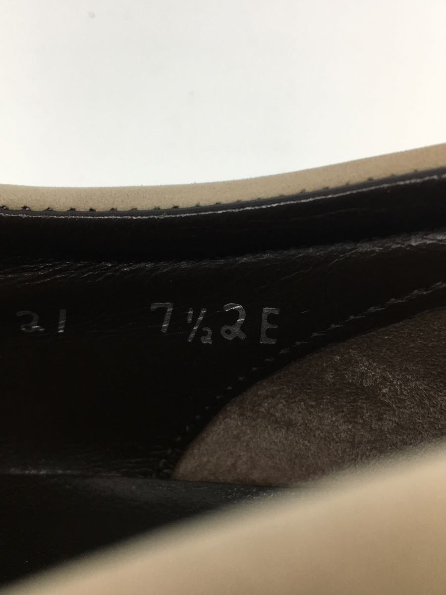 Salvatore Ferragamo◆ローカットスニーカー/25cm/BEG/使用感有/汚れ有_画像5