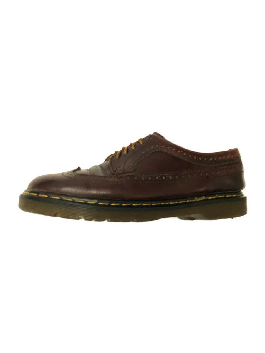 Dr.Martens◆ウィングチップ/外羽根ドレスシューズ/UK10/BRW/レザー/3989/59_画像1