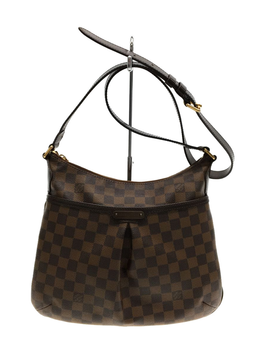 LOUIS VUITTON◇ブルームズベリPM_ダミエ・エベヌ_BRW/PVC/BRW-