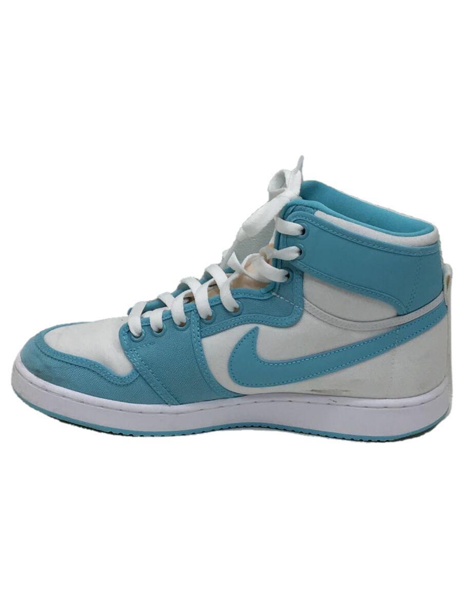 NIKE◆Air Jordan 1 High KO Bleached Aqua/26.5cm/ブルー/do5047-411