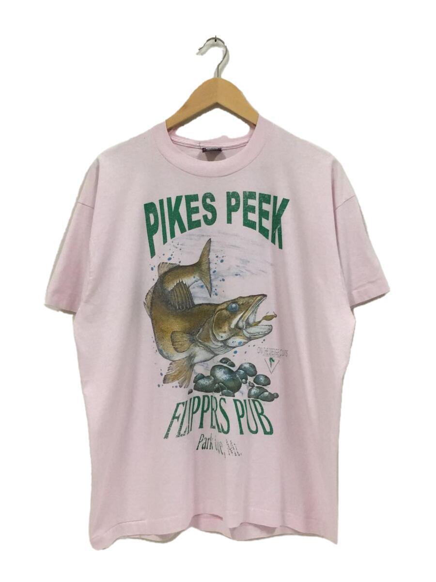PIKES PEEK/Tシャツ/XL/コットン/PNK