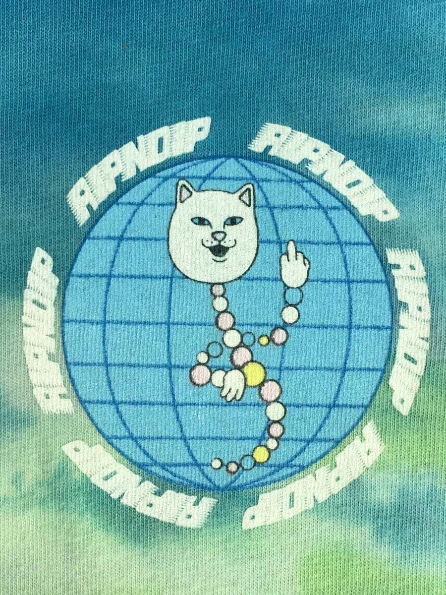 RIPNDIP◆Tシャツ/L/コットン/マルチカラー/タイダイ/イプリント_画像8