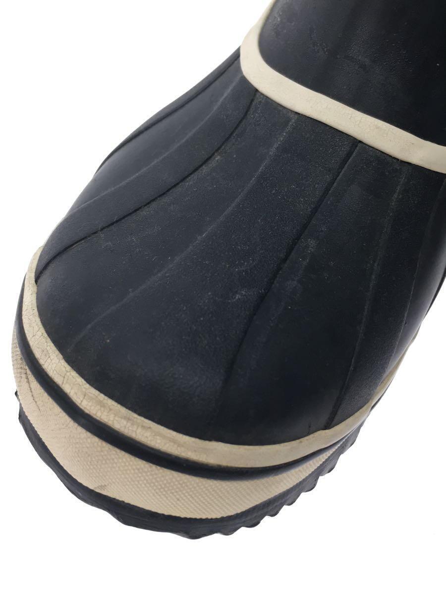 SOREL◆Tall Rain Boots/レインブーツ/24.5cm/ブラック/NL1523-010/_画像7