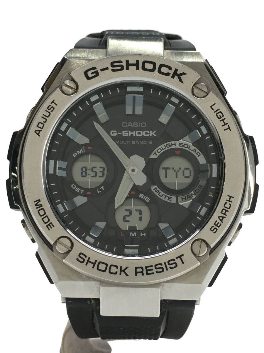 公式ショップ】 CASIO◇G-SHOCK G-STEEL ソーラー腕時計/アナログ