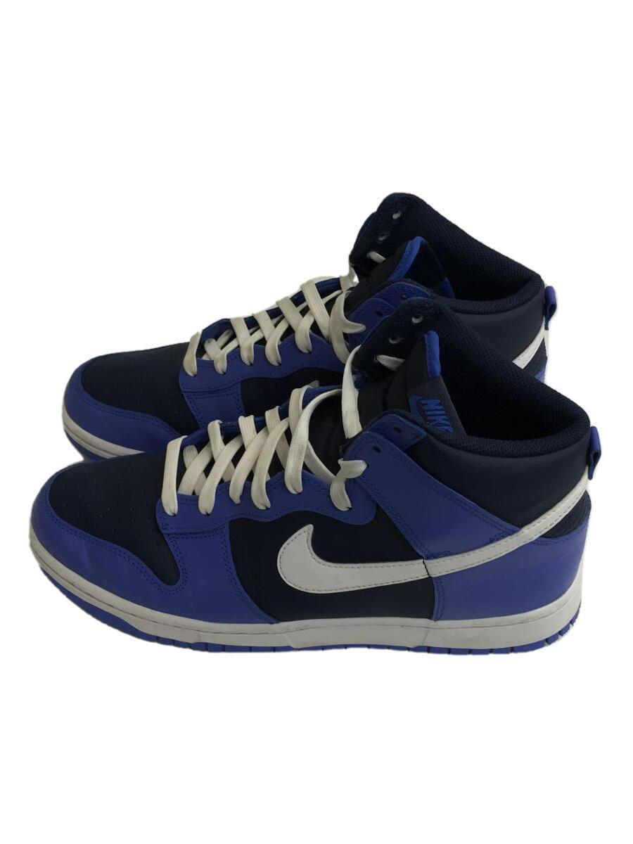 NIKE◇DUNK HI RETRO ダンク ハイ レトロ.5cm/BLU