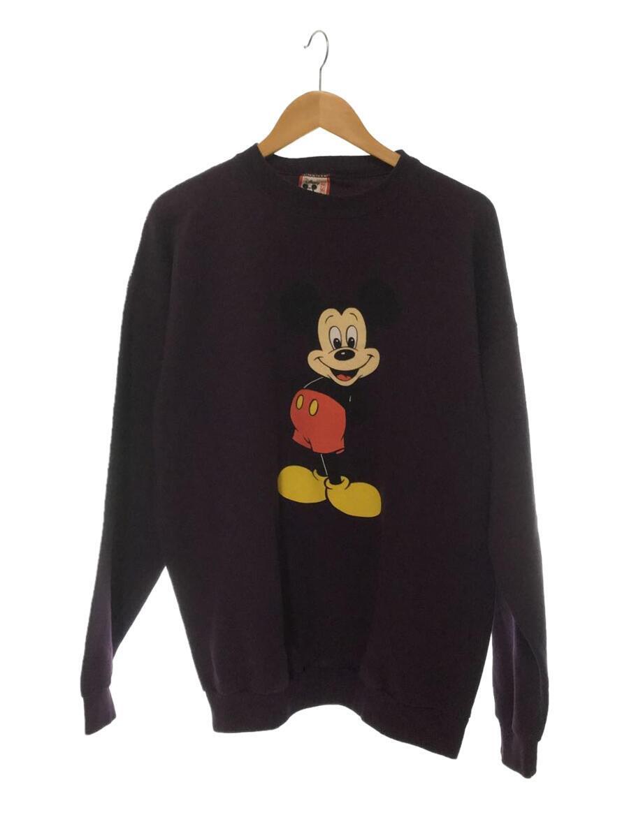 最終値下げ Disney VINTAGE◇スウェット/コットン/PUP/USA製/ミニー L