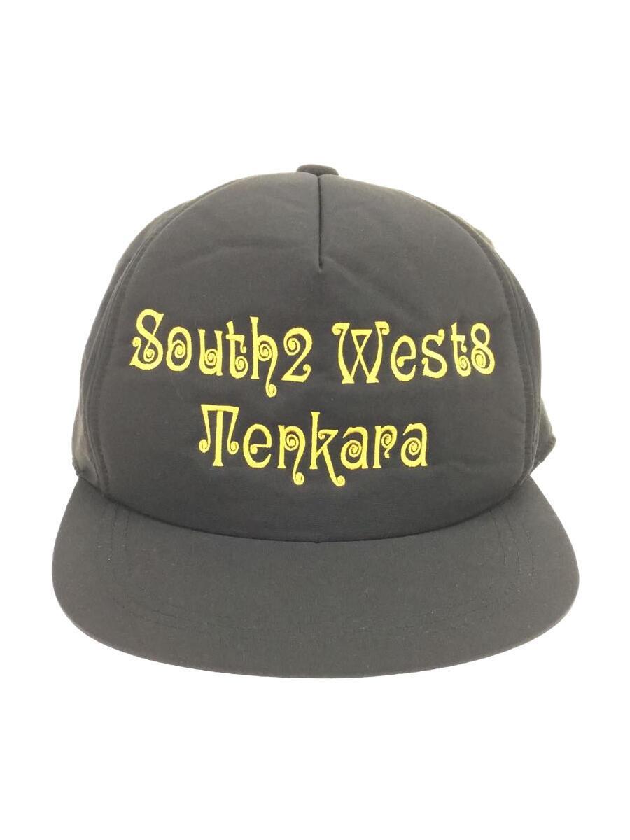South2 West8(S2W8)◆Tenkara刺繍/キャップ/-/コットン/BLK/メンズ