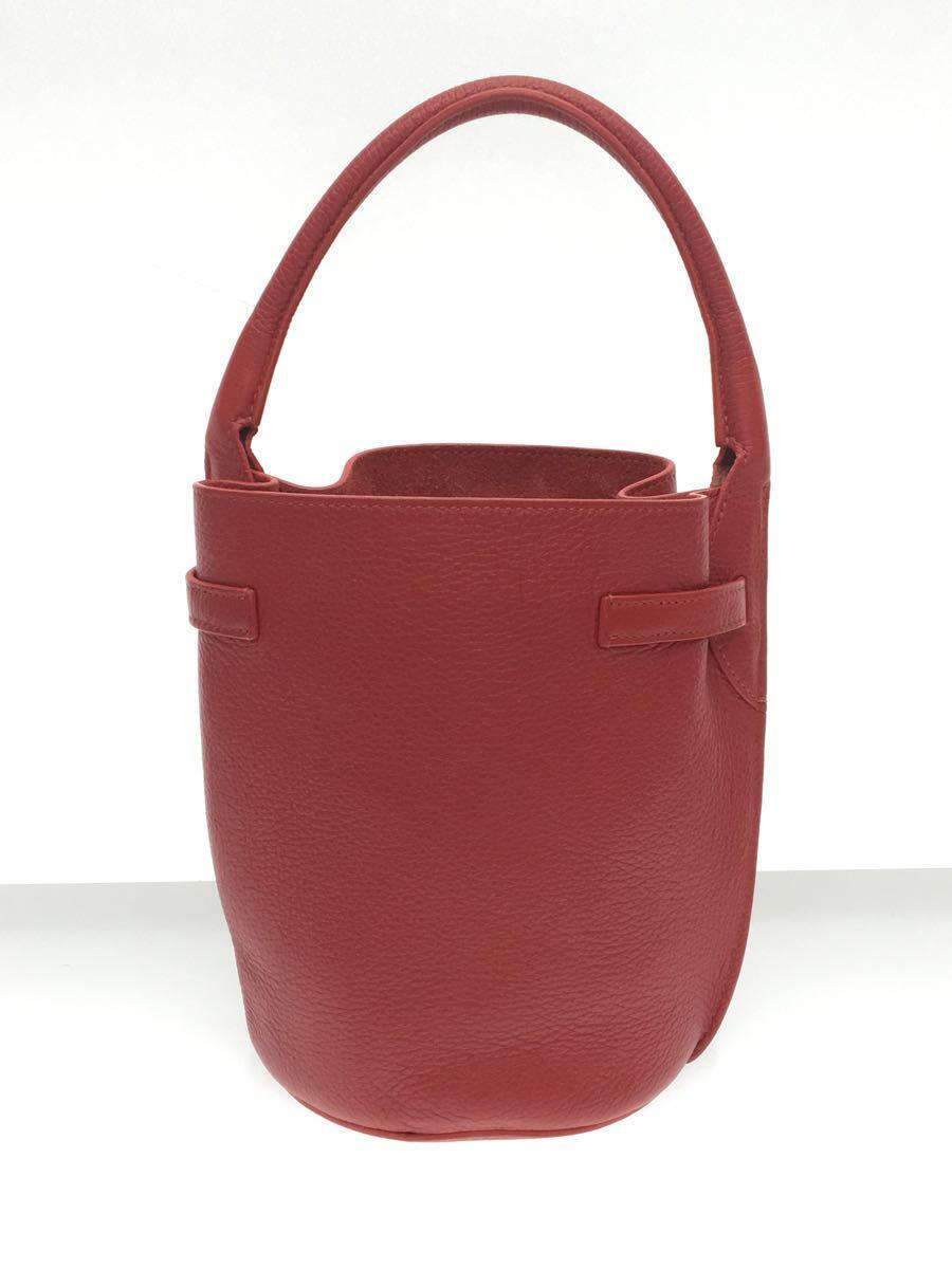 CELINE◆バッグバッグナノ/2WAY/ハンドバッグ/レザー/RED/187243_画像3