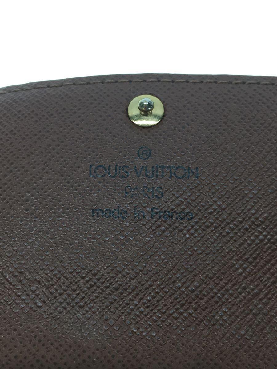 LOUIS VUITTON◆ミュルティクレ6_モノグラム_BRW/ブラウン/総柄/メンズ/6連/刻印薄れ_画像3