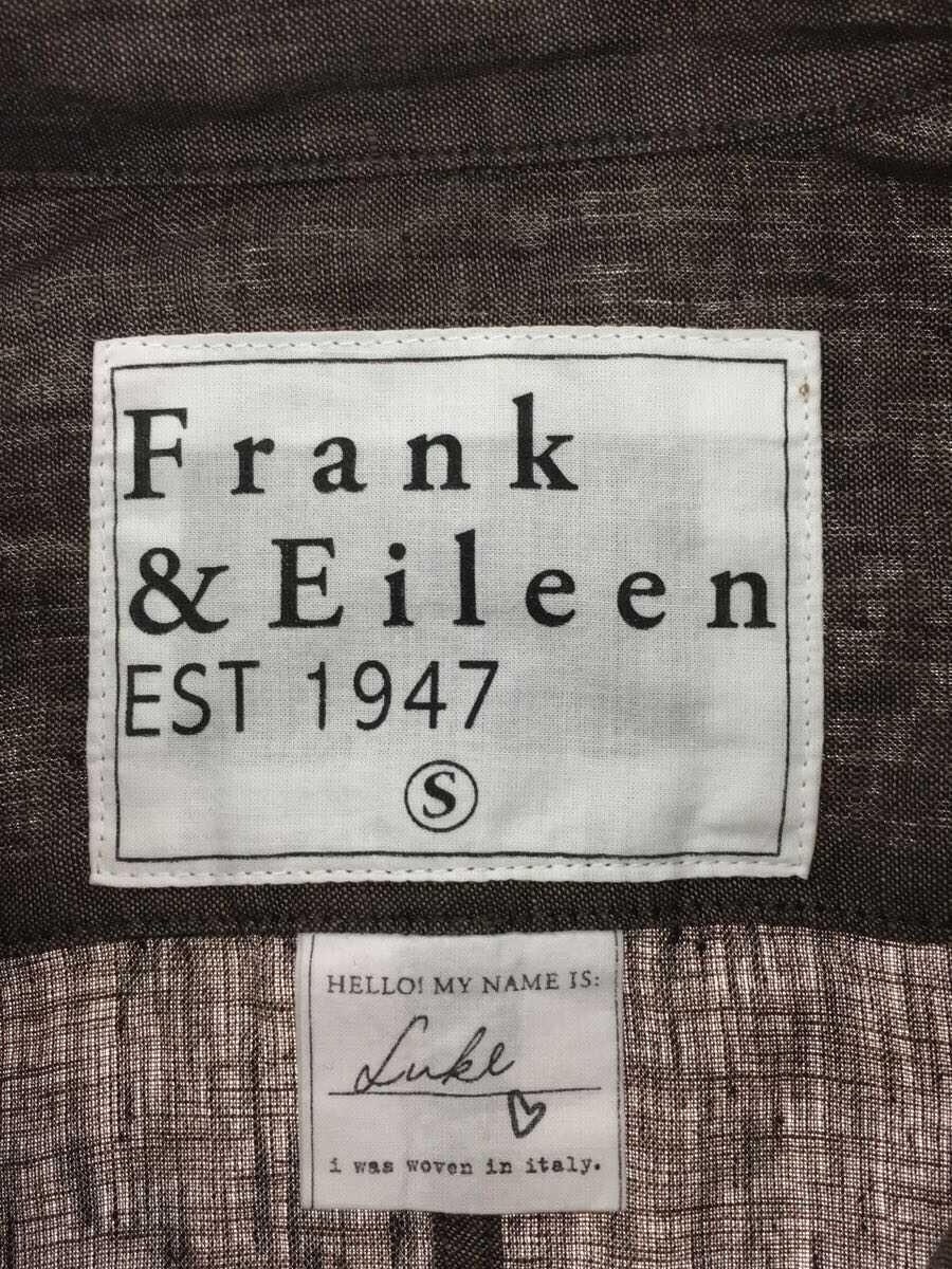 Frank&Eileen◆長袖シャツ/S/リネン/BRW/3520700034/LUKE_画像3