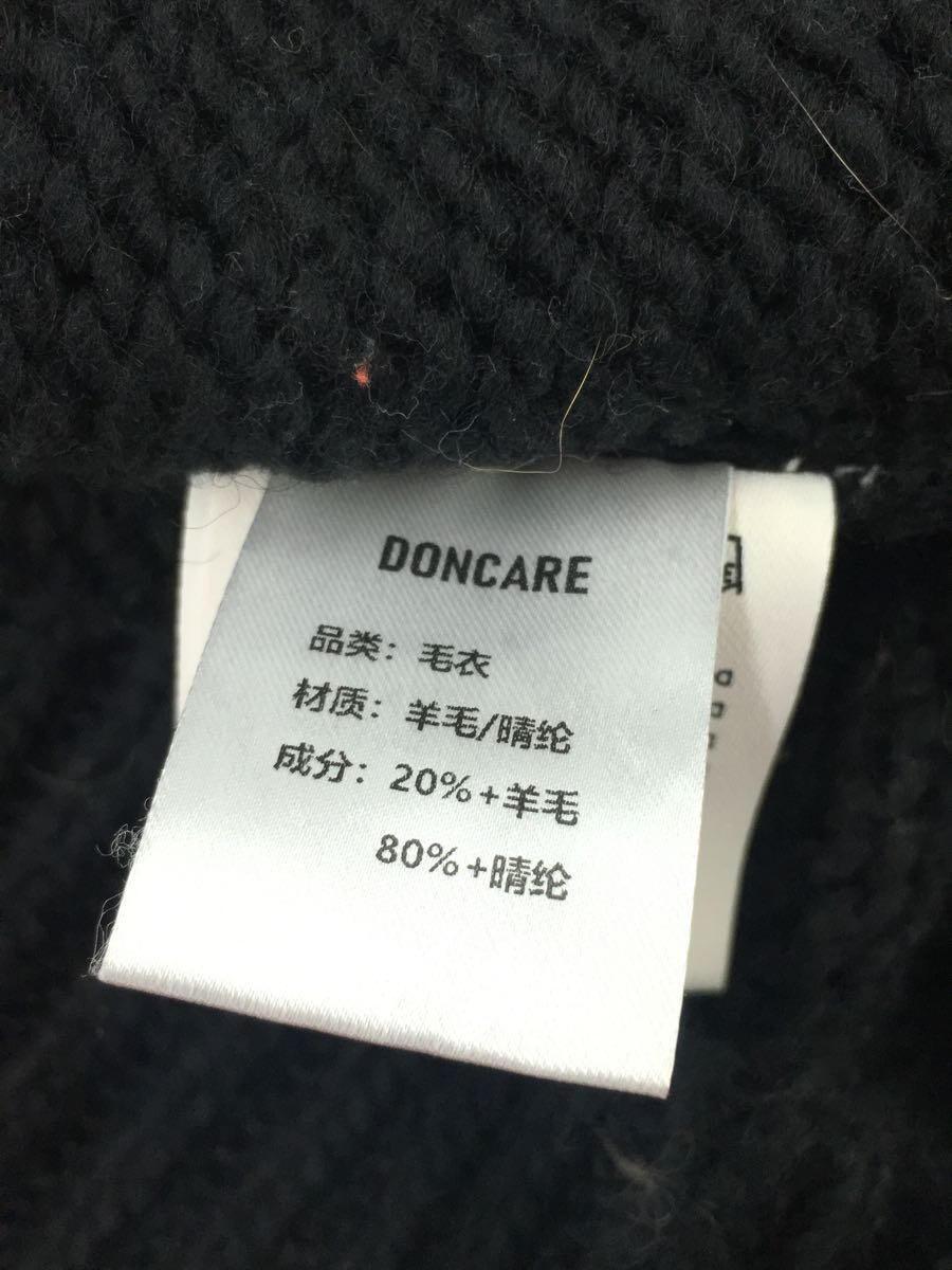 DONCARE/セーター(厚手)/L/ウール/BLK