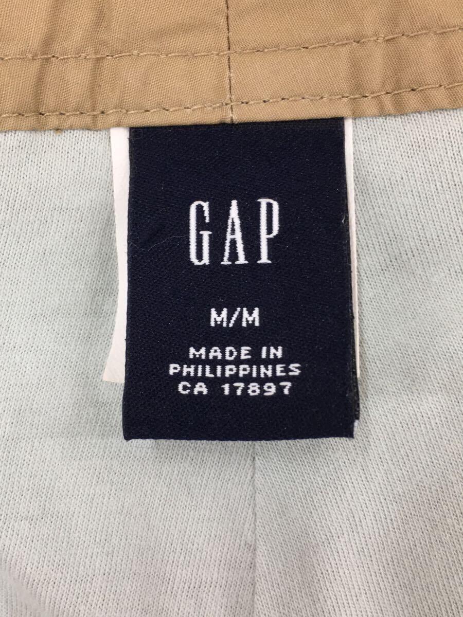 GAP◆04FW/ナイロンパンツ/ドローコード/カーゴパンツ/M/コットン/BEG/無地_画像4