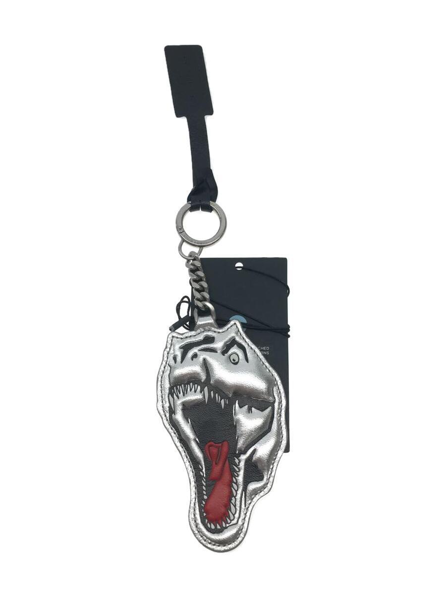 SAINT LAURENT◆DINO KEYRING/キーホルダー/-/SLV/メンズ_画像1