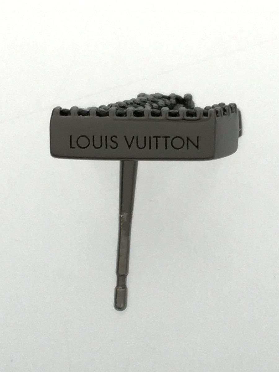 LOUIS VUITTON◆ブックルドレイユ/ピアス/-/BLK/レディース/M00941_画像3