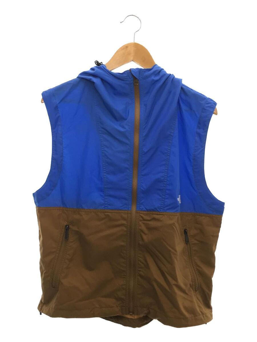 新しい季節 THE Vest/S/ナイロン/BLU/NP22335R Hooded FACE◆ナイロンベスト/Compact NORTH Sサイズ 新しい季節 THE Vest/S/ナイロン/BLU/NP22335R Hooded FACE◆ナイロンベスト/Compact NORTH Sサイズ