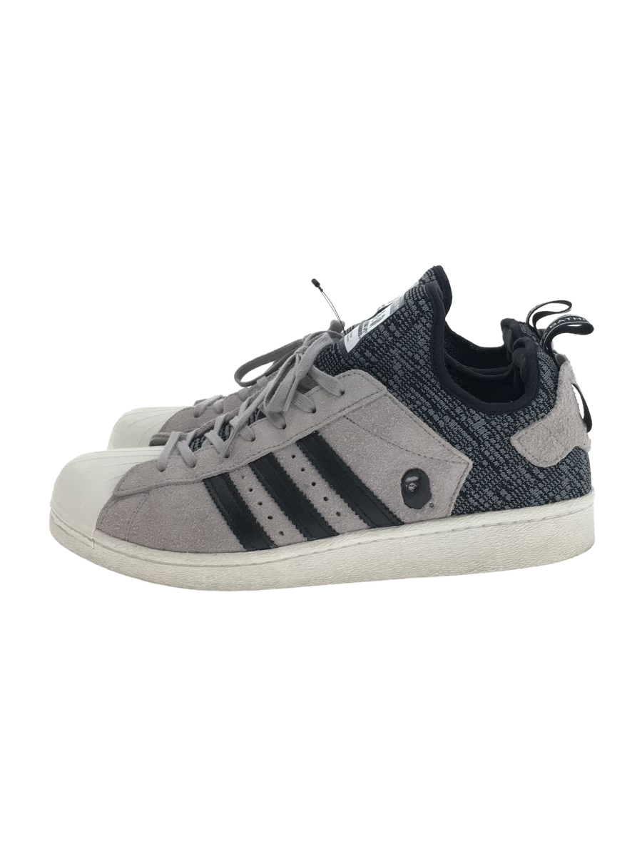 adidas◆SUPER STAR BOOST NH BAPE/29cm/GRY/CG2917