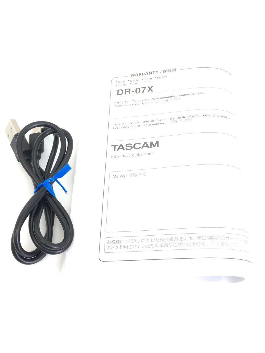 TASCAM◆ICレコーダー DR-07X_画像5