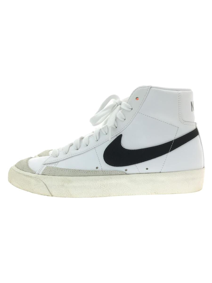 NIKE◆BLAZER MID 77 VNTG/ブレーザーミッドビンテージ/ホワイト/BQ6806-100/27.5cm_画像1